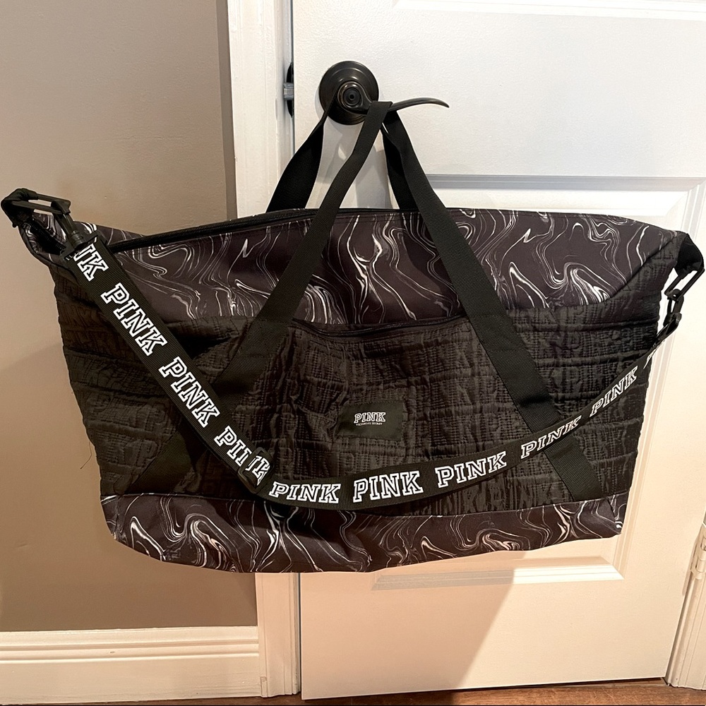 PINK Victoria’s Secret overnight duffle bag